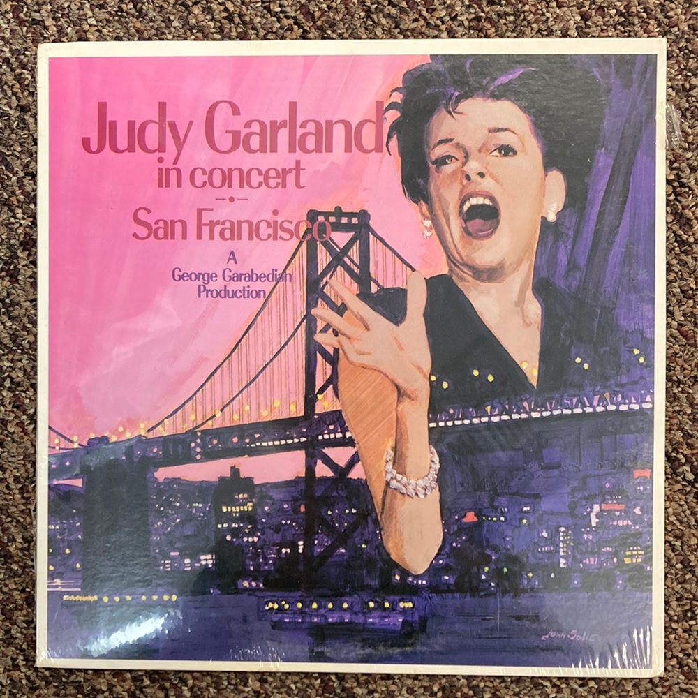Judy Garland in Concert Vinyl Record UNOPENED